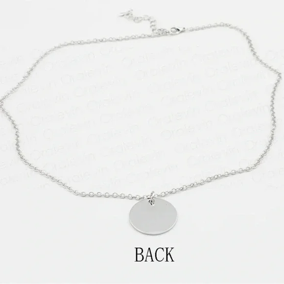 “A piece of my heart lives in heaven" necklace - Picture 7 of 8